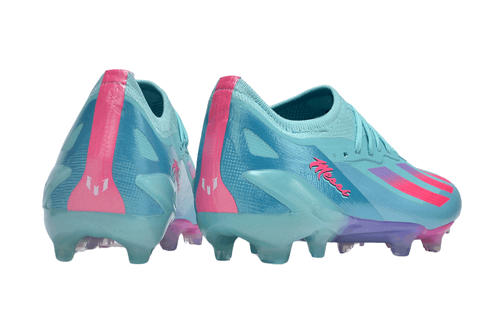 Adidas X Crazyfast FG Messi Turquesa Rosa