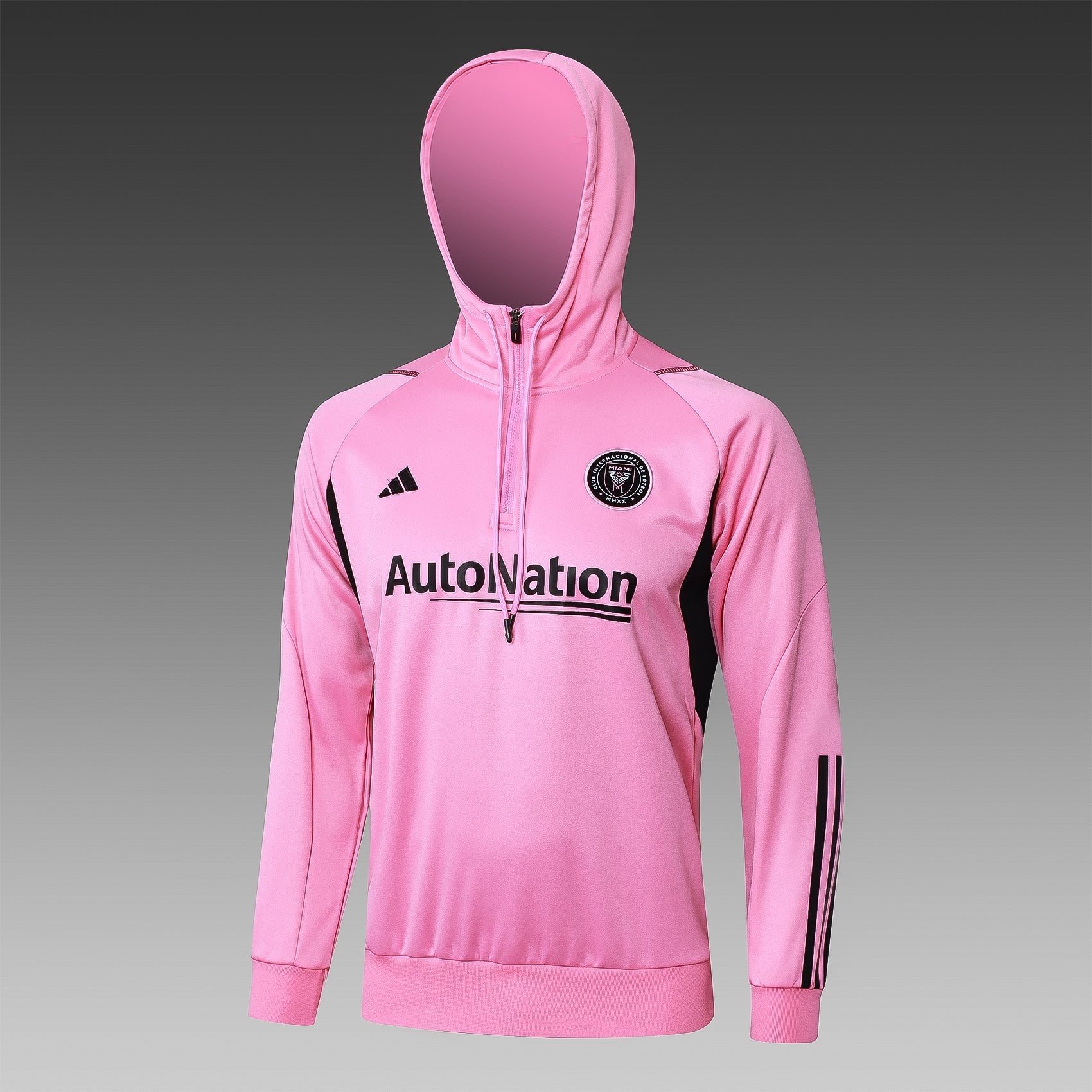 Sudadera con capucha deportiva Inter Miami 23-24 | Rosa |