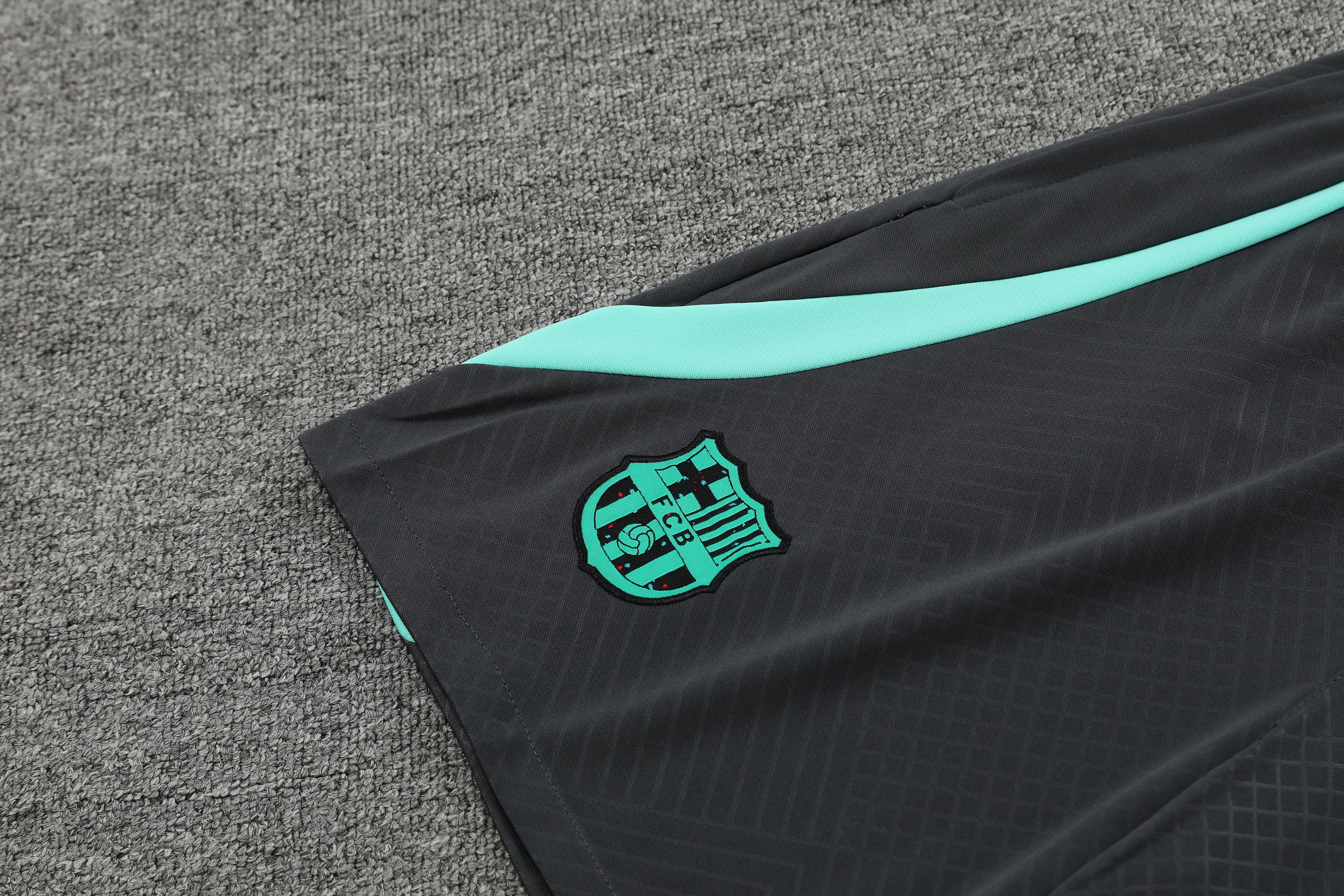 Conjunto verano sin mangas FC BARCELONA NEGRO 2024/2025