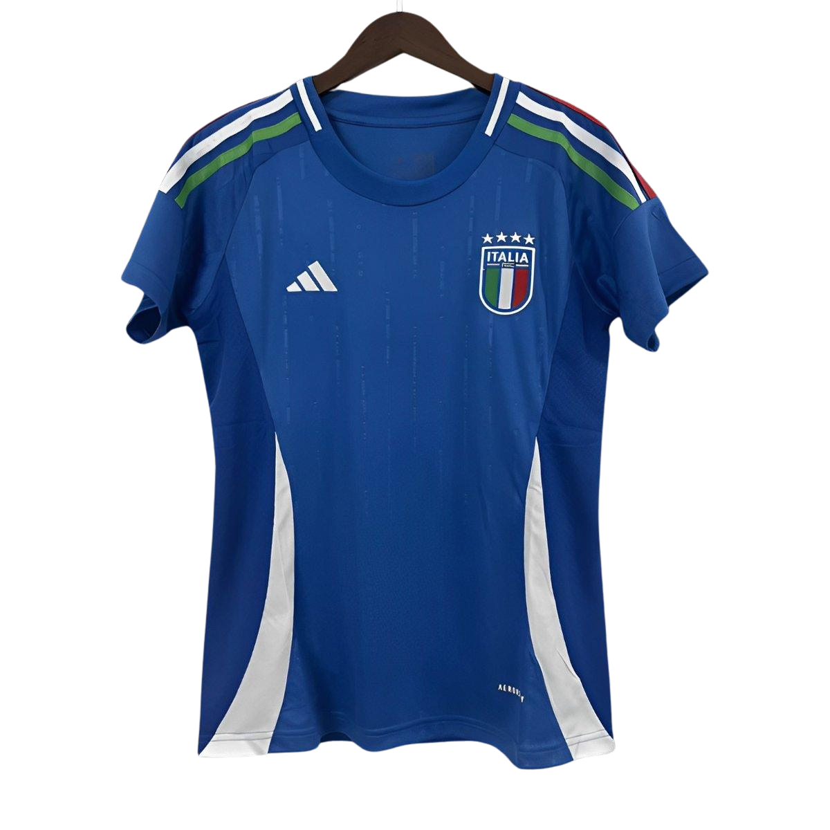 Camiseta local de Italia para la Eurocopa 2024 para mujer (versión para aficionados)