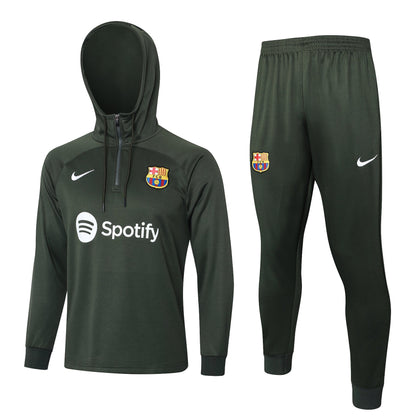 Barcelona 23-24 | Dark Green | Tracksuit with Hat