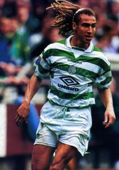 Camiseta retro de local del Celtic de Glasgow 1997-1999