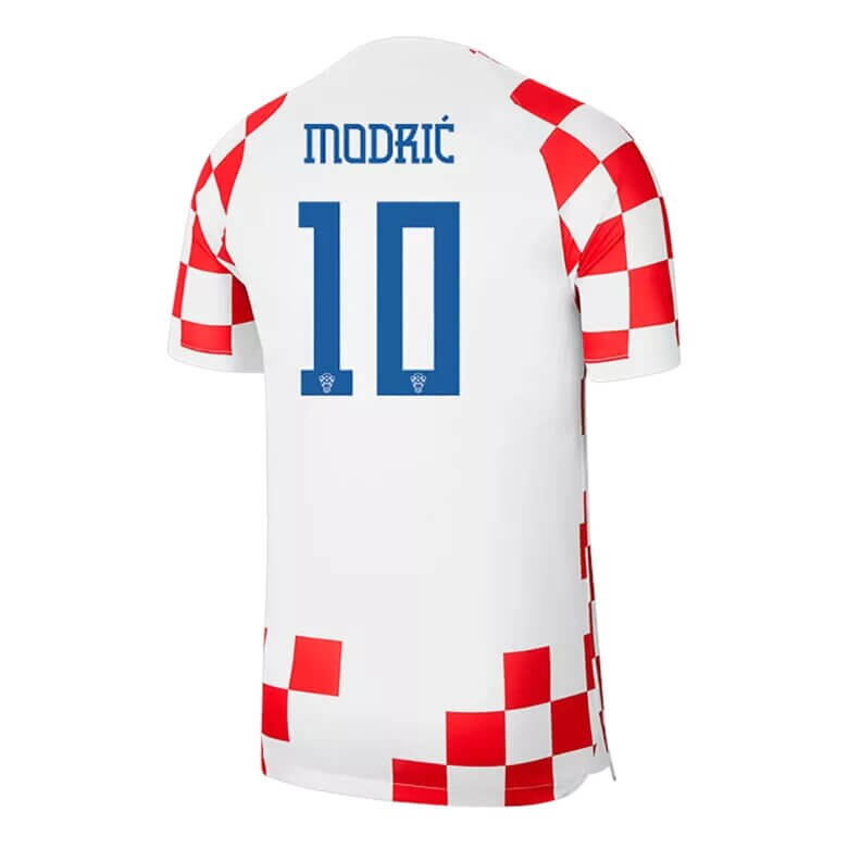 Camiseta MODRIĆ 10 Croacia Local Copa del Mundo 2022