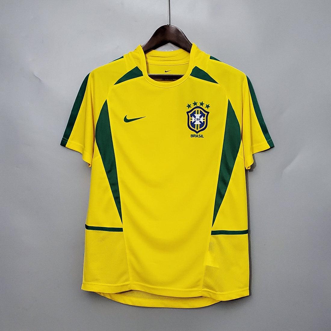 Camiseta retro de local de Brasil 2002 