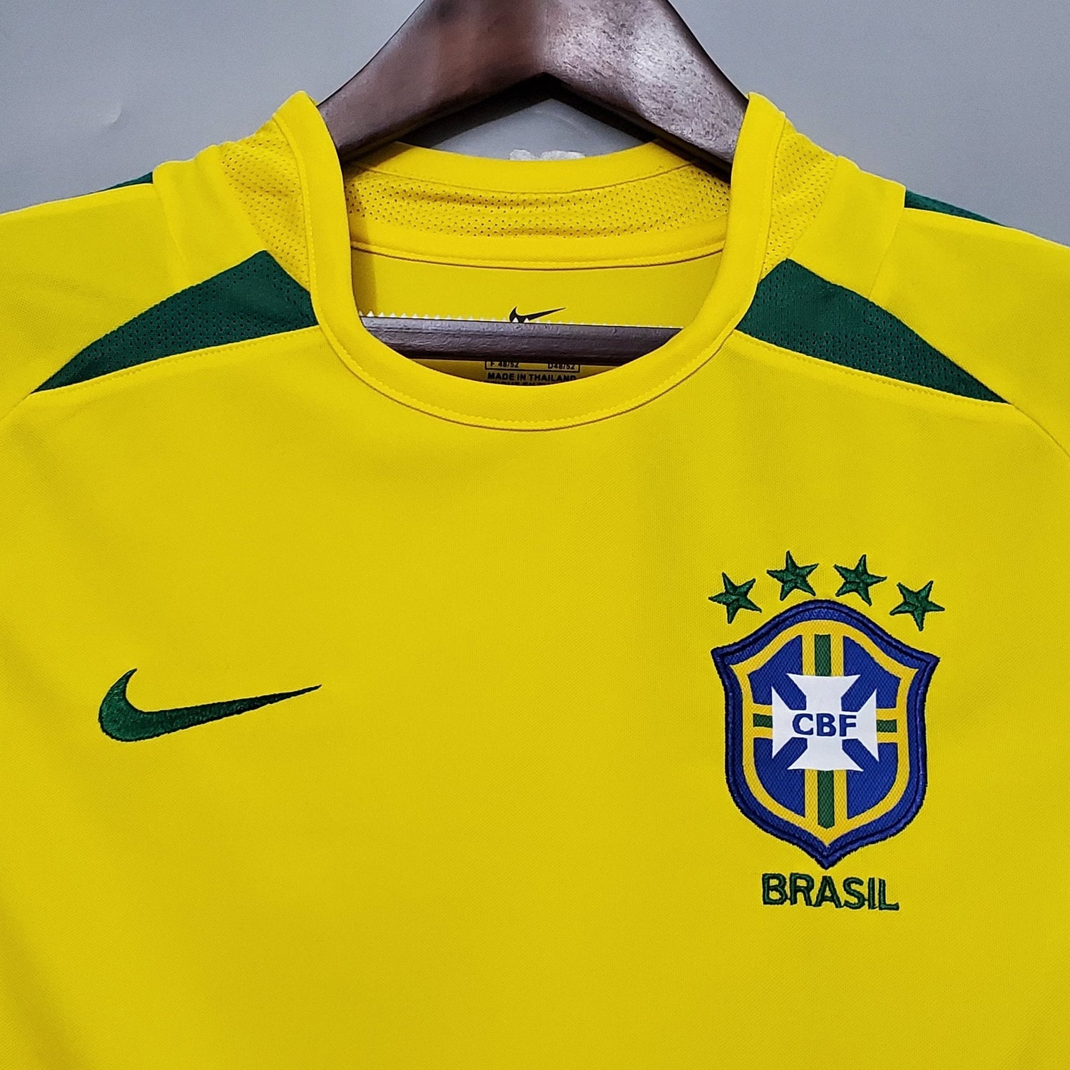 Camiseta retro de local de Brasil 2002 