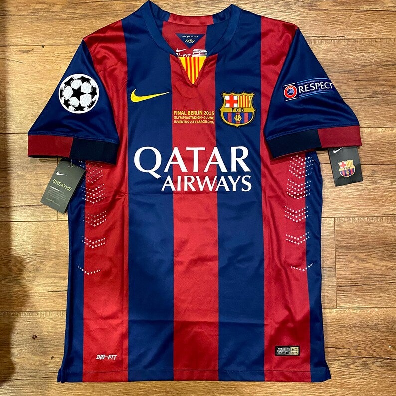 Camiseta de la final del Barcelona 2015 en Berlín