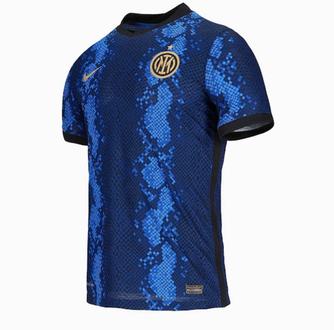 2021/2022 Inter Milan slang Thuis Voetbalshirt