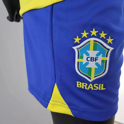 2022 World Cup Brazil Home Soccer set ( jersey+Shorts )