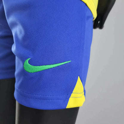 2022 World Cup Brazil Home Soccer set ( jersey+Shorts )