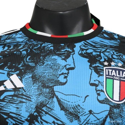 Kit especial azul y negro de Italia 2023: versión para jugadores