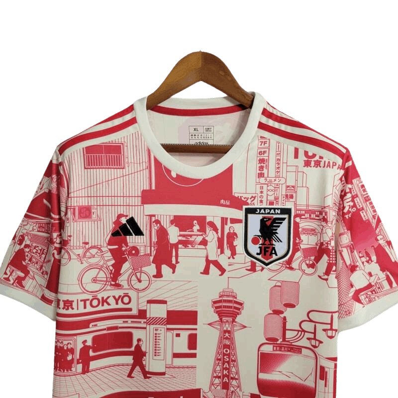 Kit de edición especial de Tokio en blanco y rojo de Japón 2023 (versión para aficionados)