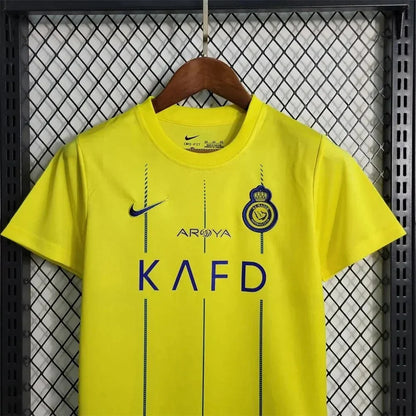 2023/2024  Al-Nassr Home Football  set ( jersey+Shorts )