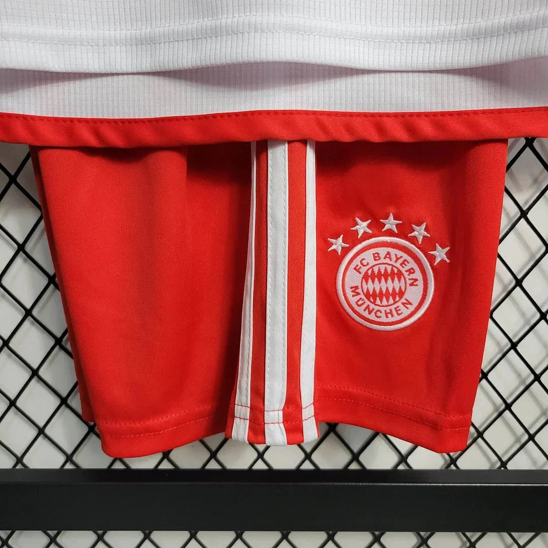 2023/2024 Bayern München Thuis Voetbalset (shirt+Shorts)