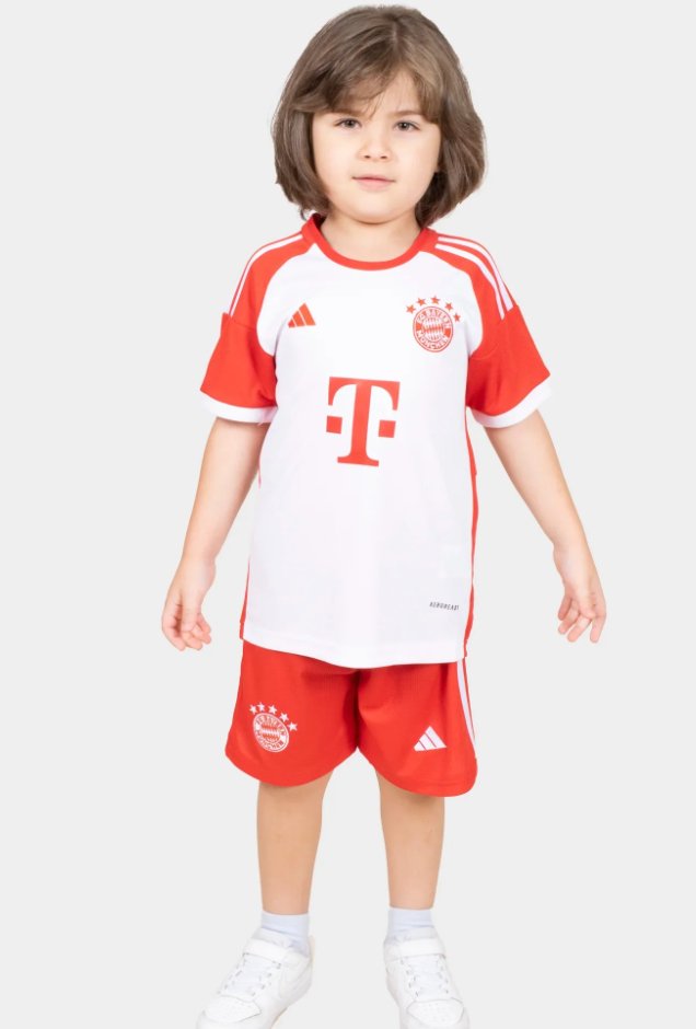 2023/2024 Bayern München Thuis Voetbalset (shirt+Shorts)