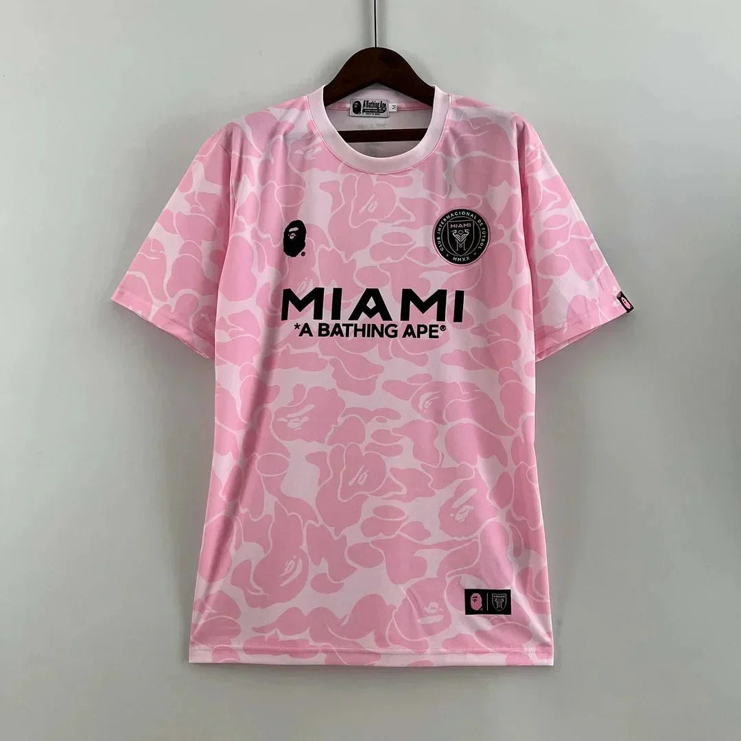 Edición especial rosa del Inter Miami X Bathing Ape 2023/2024