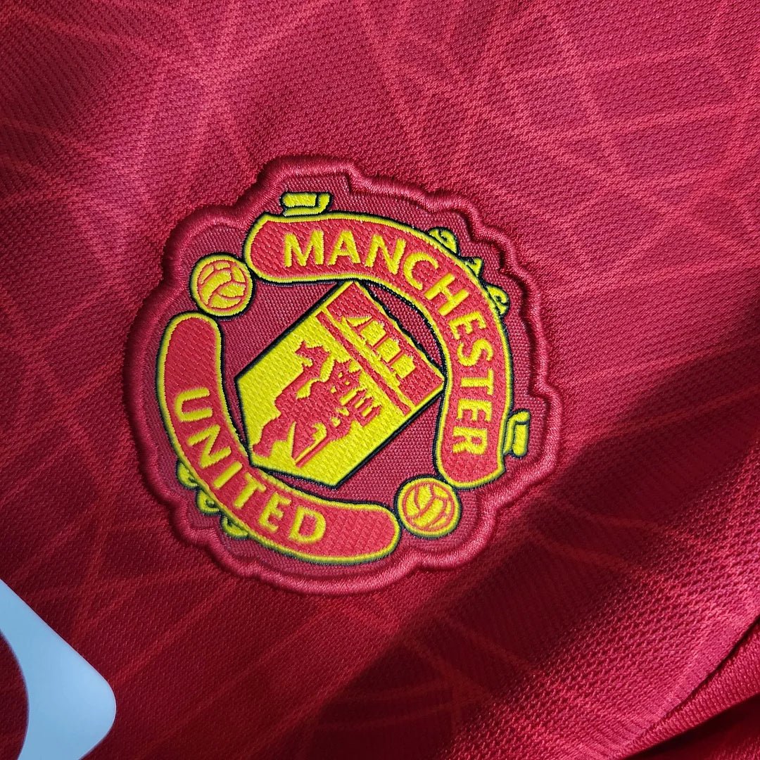 2023/2024 Manchester United Thuis Voetbalset (shirt+Shorts)