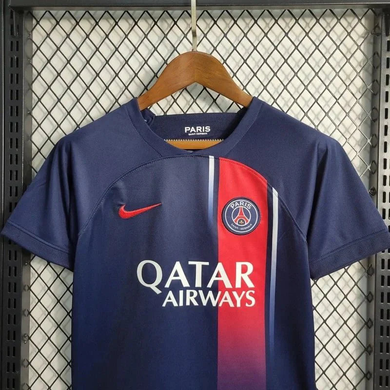 2023/2024 psg Paris Saint-Germain Thuis Voetbalshirt 1:1 Thaise Kwaliteit Kindermaat