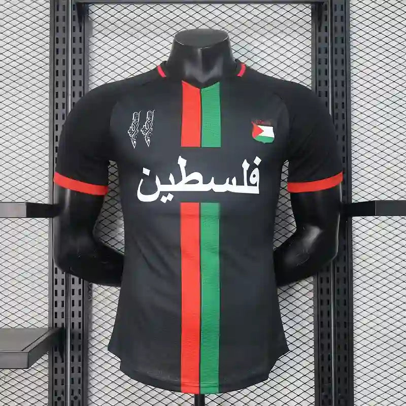 Palestino Soccer Jersey 2024 - Black Edition