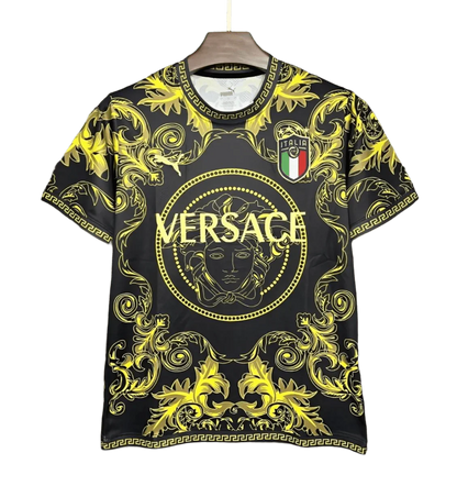 2024/2025 Special Edition Italy x Versace Black Gold kit - Fan Version