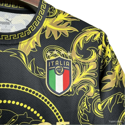 2024/2025 Special Edition Italy x Versace Black Gold kit - Fan Version