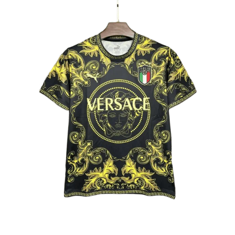 2024/2025 Special Edition Italy x Versace Black Gold kit - Fan Version