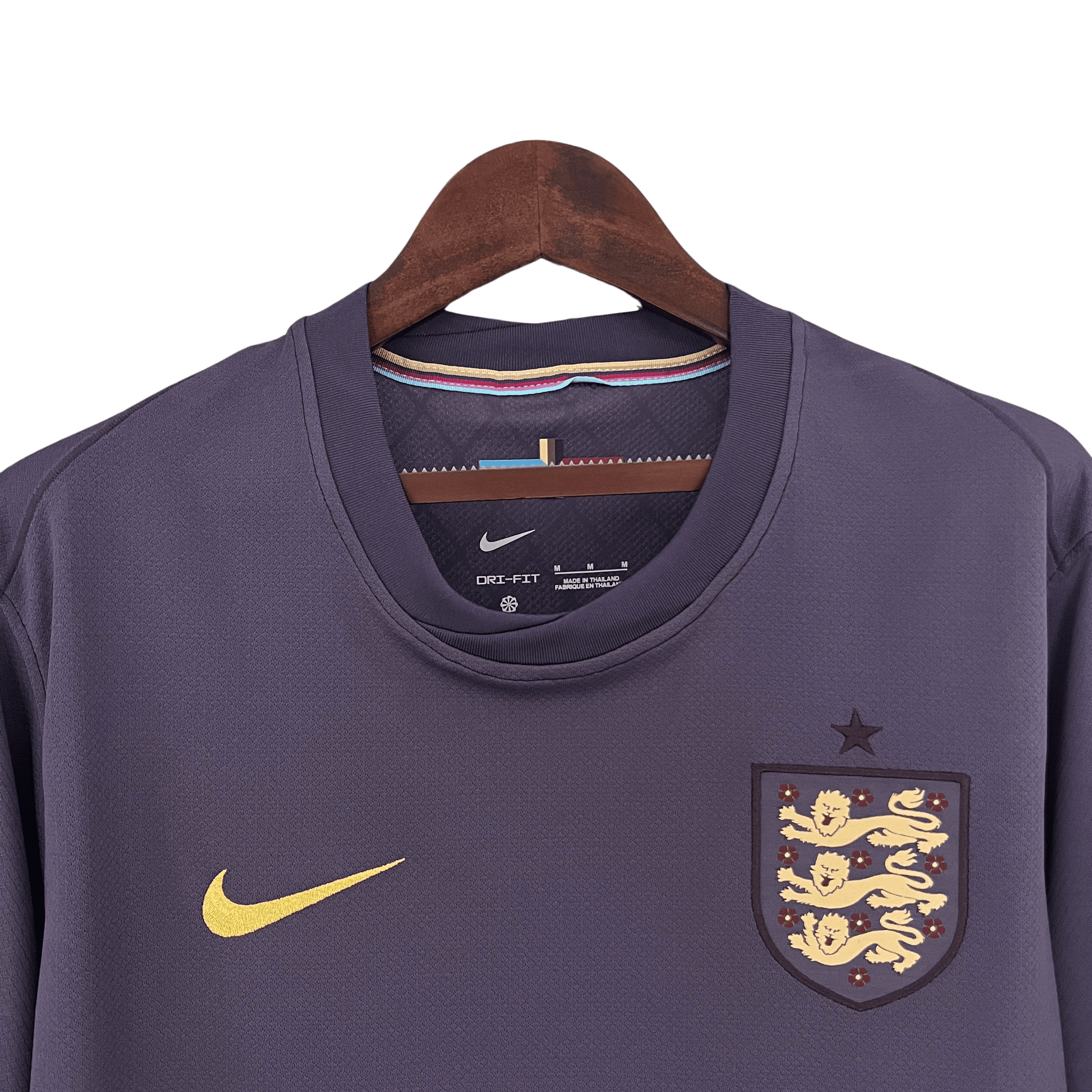 close up look to the england away kit for the year 2024