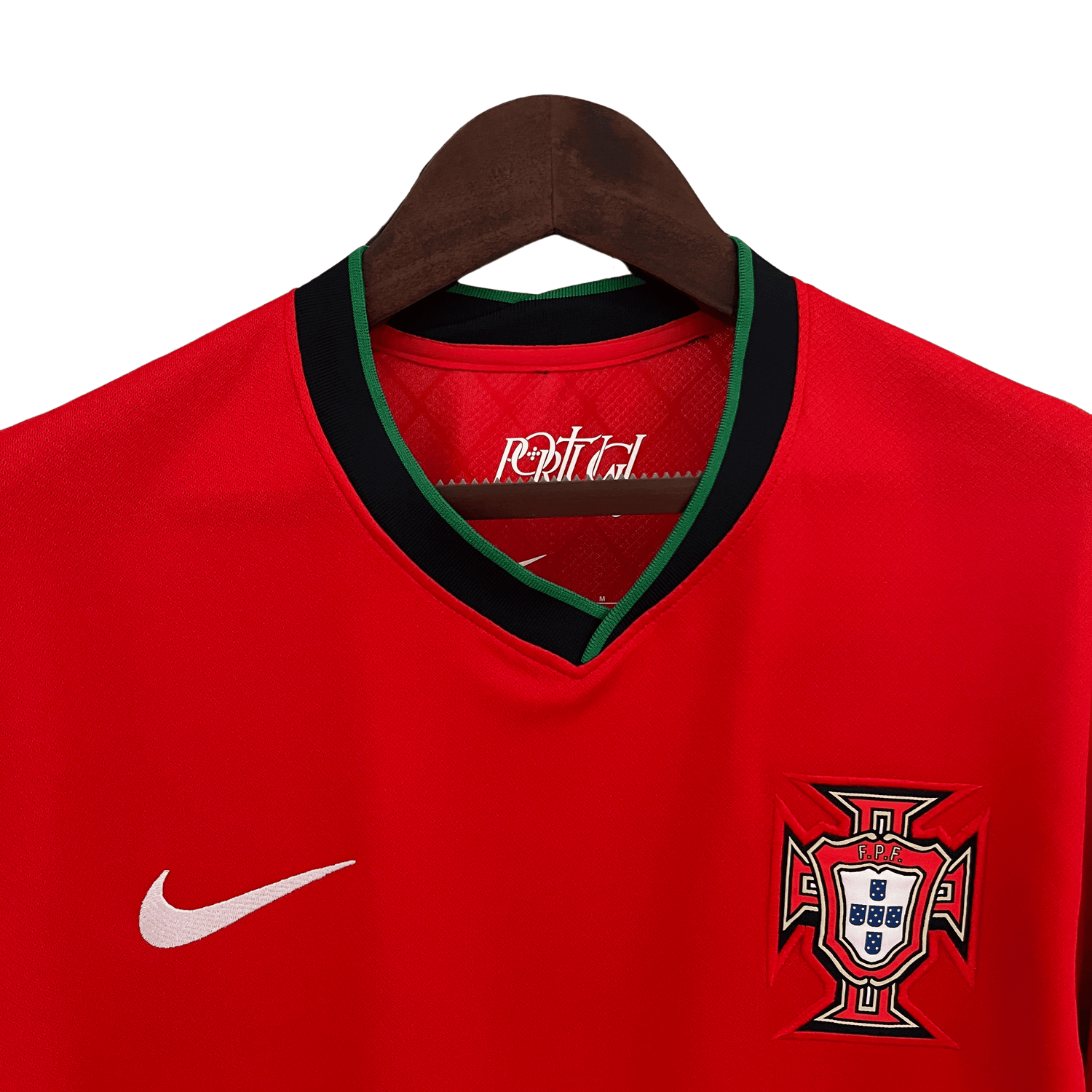 Camiseta local de Portugal para la Eurocopa 2024 (versión para aficionados)