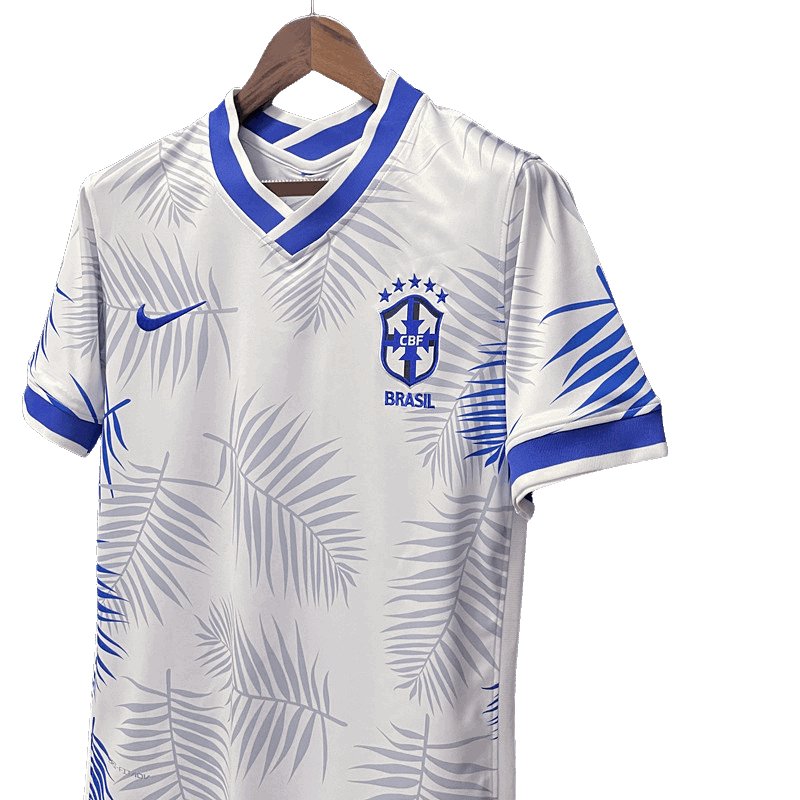 Edición especial 22/23 Camiseta blanca de Brasil - Versión para aficionados