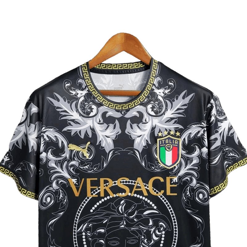 22/23 Special Edition Italië x Versace Black kit - Fanversie