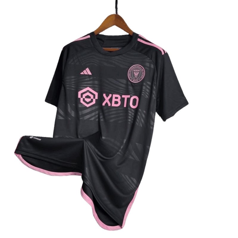 Camiseta negra visitante del Inter Miami 23-24 - Versión para aficionados