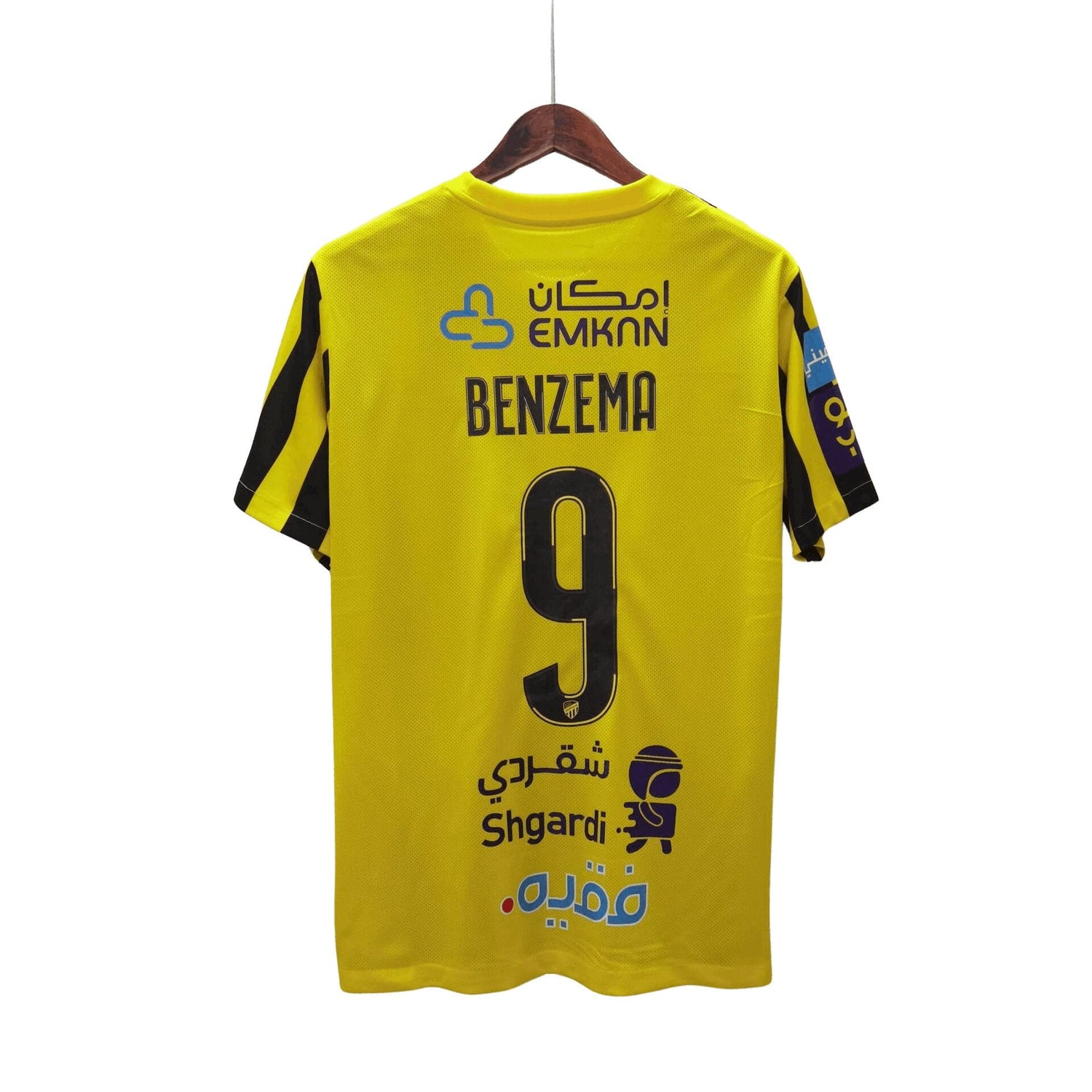 23/24 Al-Ittihad Benzema Home Kit - Versión para aficionados