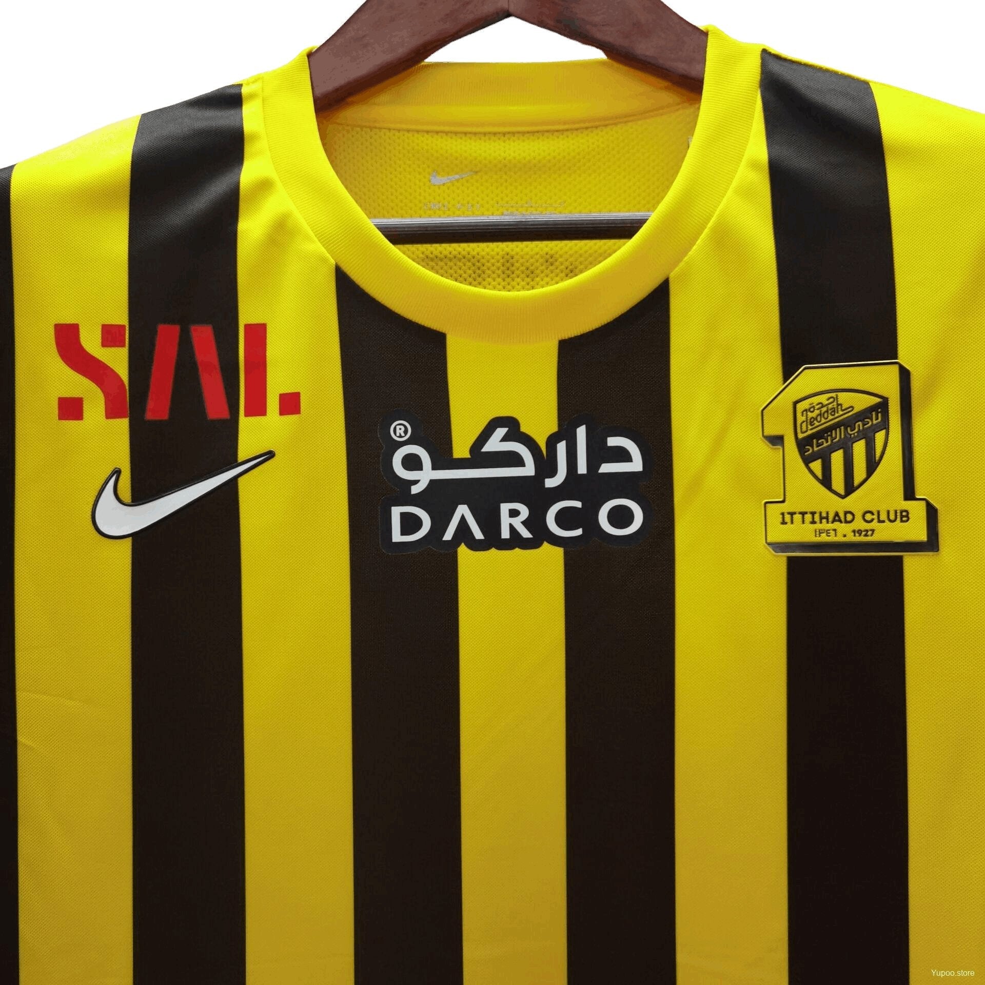 23/24 Al-Ittihad Benzema Home Kit - Versión para aficionados