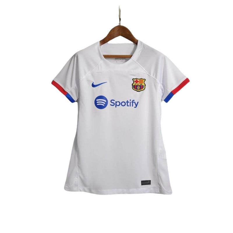 Camiseta visitante del Barcelona 23/24 para mujer - Versión para aficionados