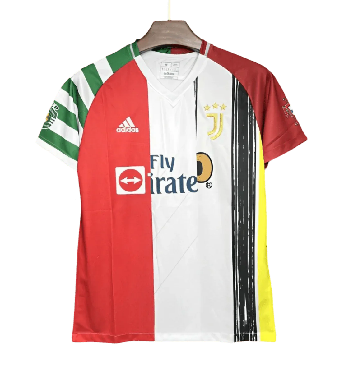 Kit especial Juventus blanco y rojo 23/24 - Versión para aficionados | Tienda 365djerseys