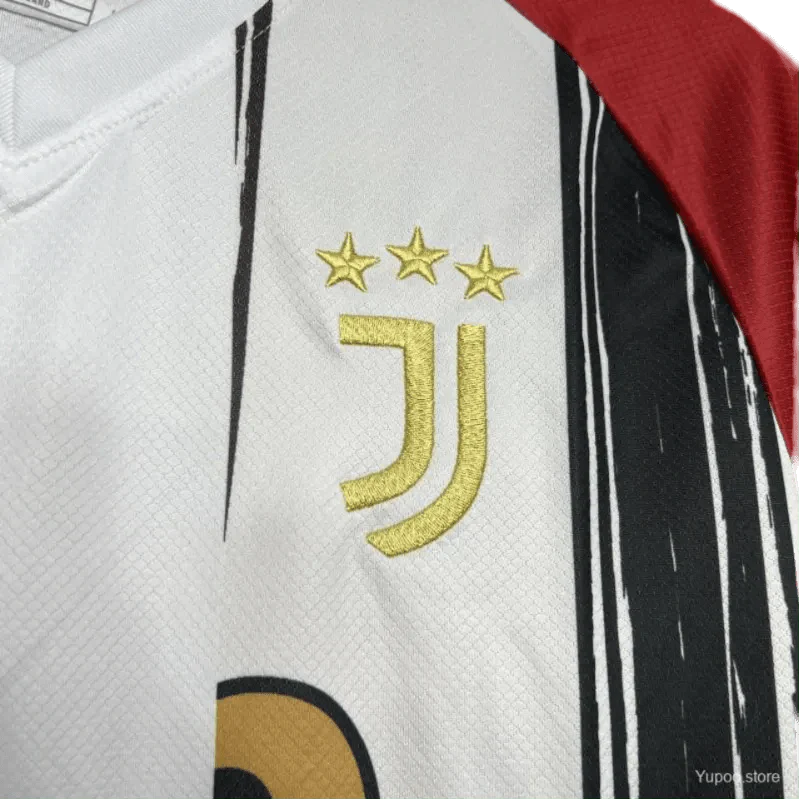 23/24 Juventus Wit Rood Speciale Kit - Fan Versie | 365djerseys Store