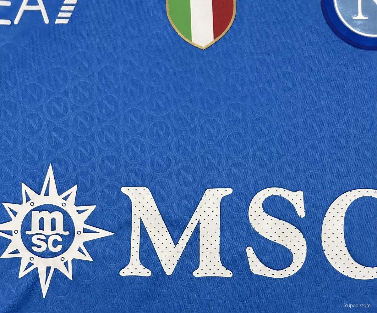 Camiseta local del Napoli 23/24 - Versión para aficionados