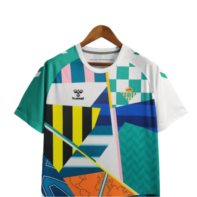 Kit de prepartido del Real Betis para el Festival de Primavera 23/24 (versión para aficionados)