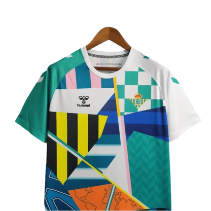 Kit de prepartido del Real Betis para el Festival de Primavera 23/24 (versión para aficionados)