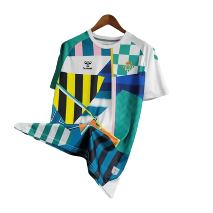 Kit de prepartido del Real Betis para el Festival de Primavera 23/24 (versión para aficionados)