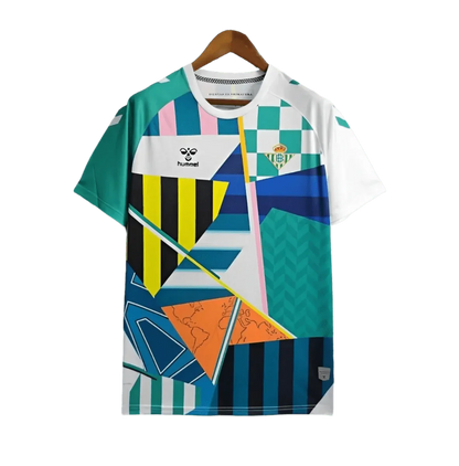 Kit de prepartido del Real Betis para el Festival de Primavera 23/24 (versión para aficionados)