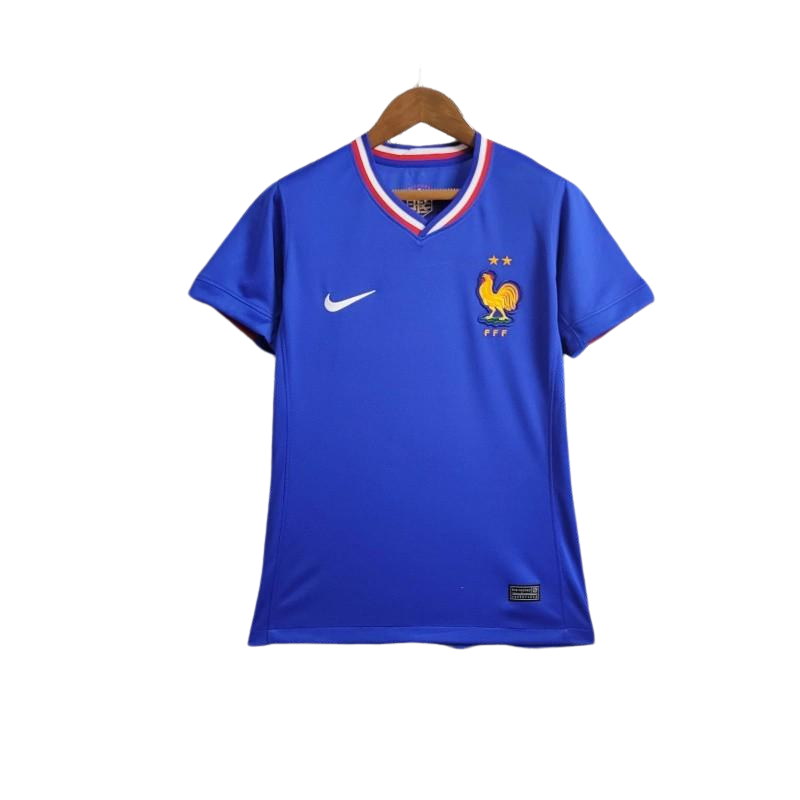 Camiseta de local femenina de Francia para la Eurocopa 2024 (versión para aficionados)