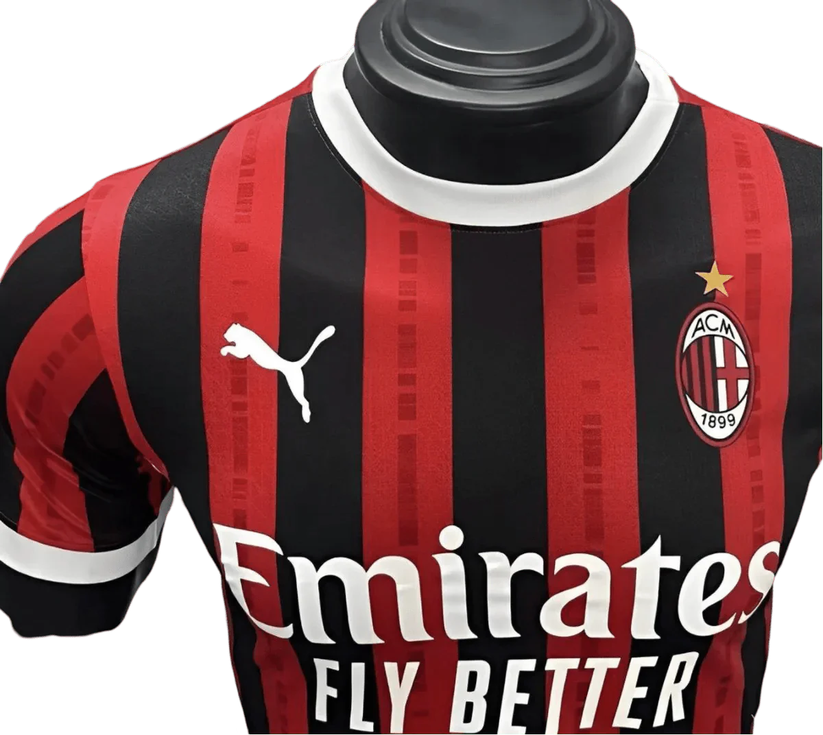 Camiseta de local del AC Milan 24/25 - Versión para jugadores 