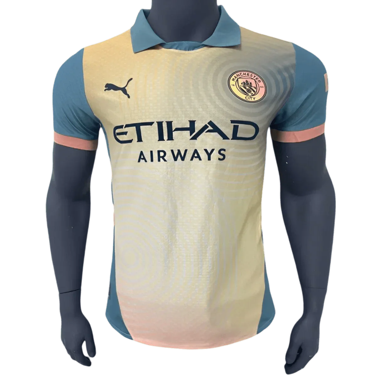 24/25 Manchester City WitRoze Speciale Kit - Speler Versie | 365djerseys Store