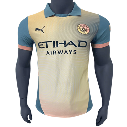 Kit especial blanco y rosa del Manchester City 24/25 - Versión para jugadores | Tienda 365djerseys