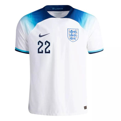 Camiseta local de Inglaterra BELLINGHAM 22 Copa del Mundo 2022