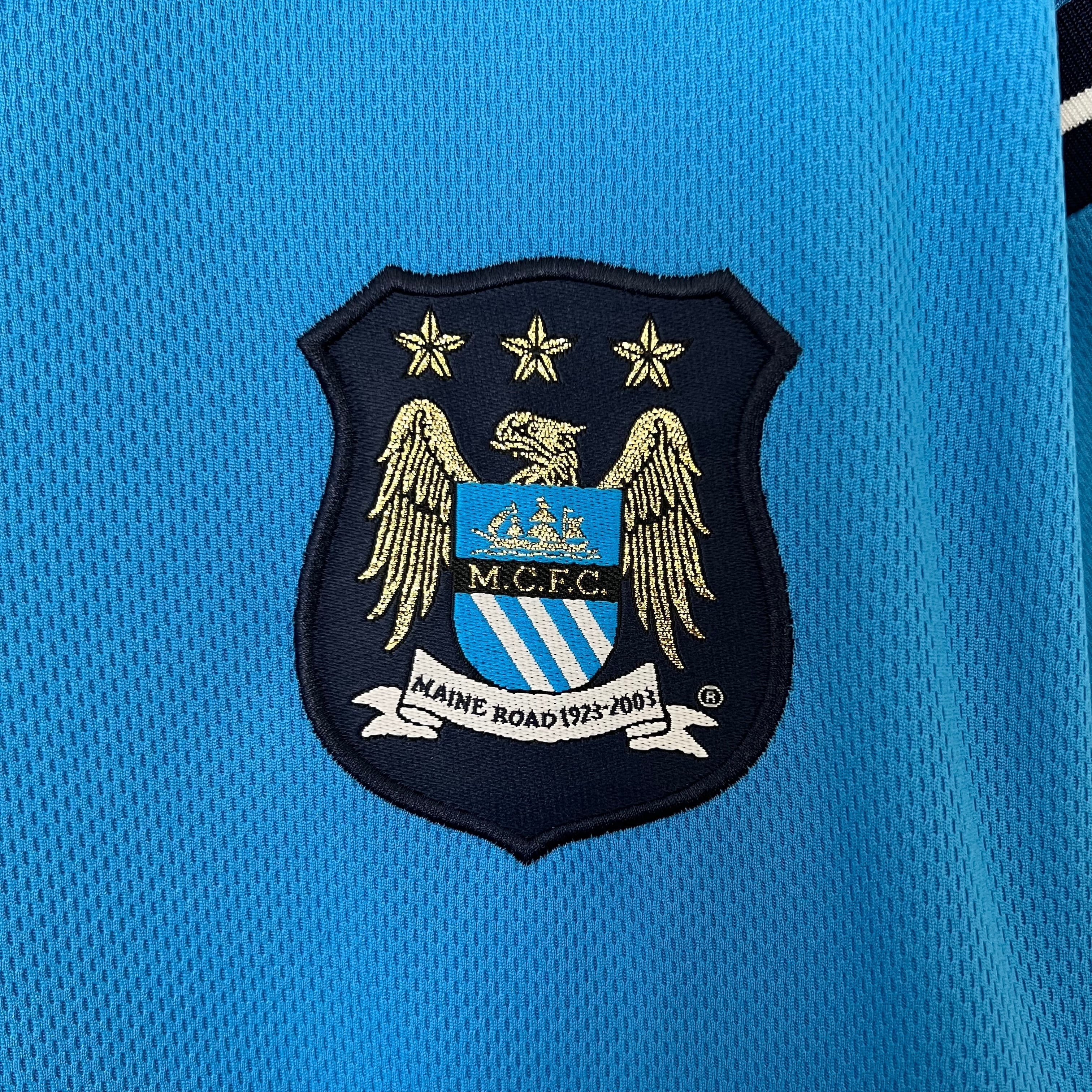 2001/02 Vintage Manchester City Shirt