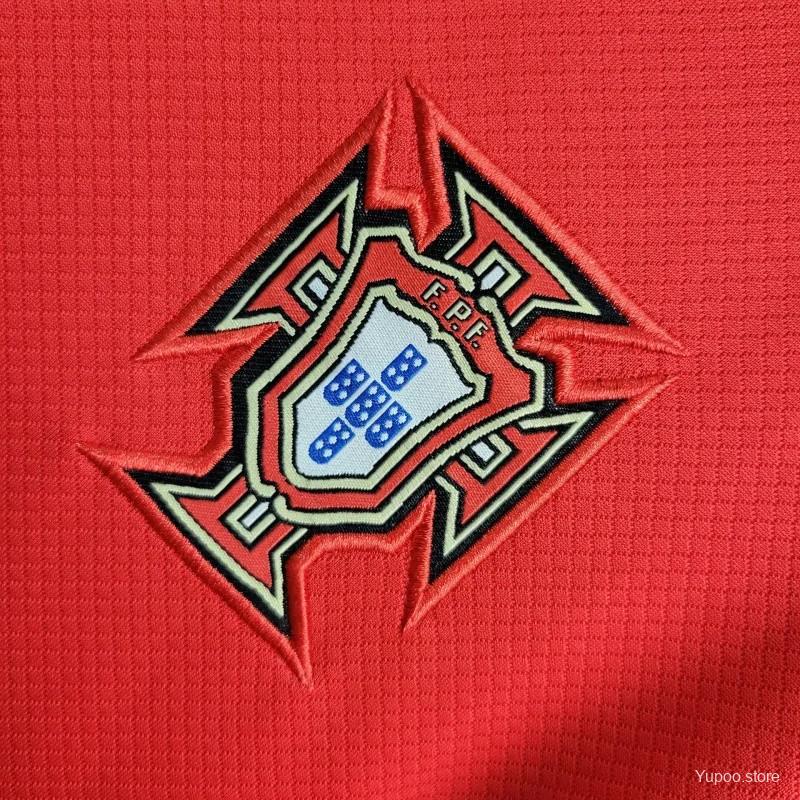 Portugal EURO 2024 Women Home kit – Fan Version