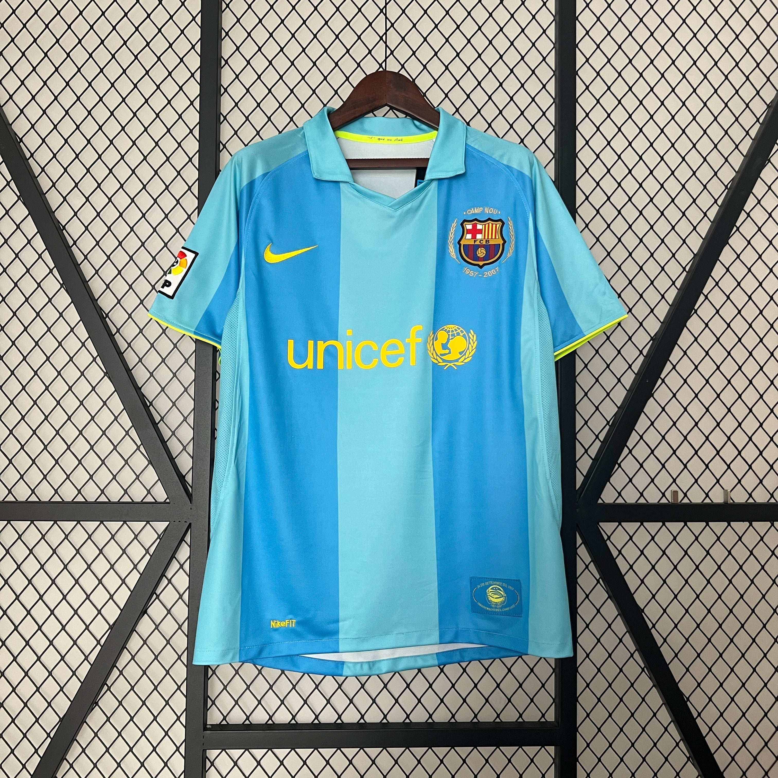 Barcelona 2007-2008 Retro Away Kit