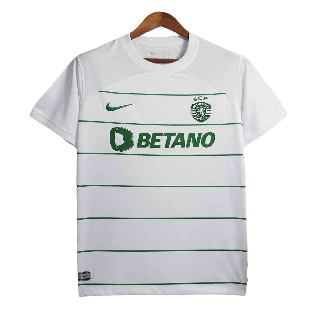 Sporting Lisboa Uittenue 23-24 - Fanversie, Herenvoetbalshirt en Shorts Set