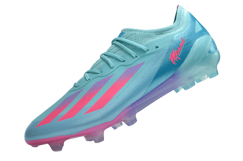 Adidas X Crazyfast FG Messi Turquoise Roze